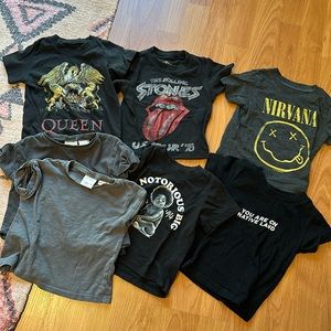 Baby band tee bundle